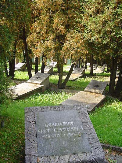Sovjet Oorlogsbegraafplaats Zywiec