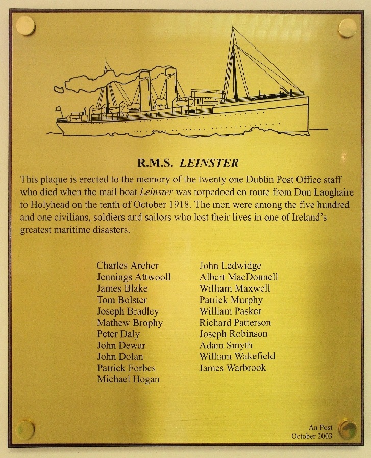 Monument R.M.S. Leinster