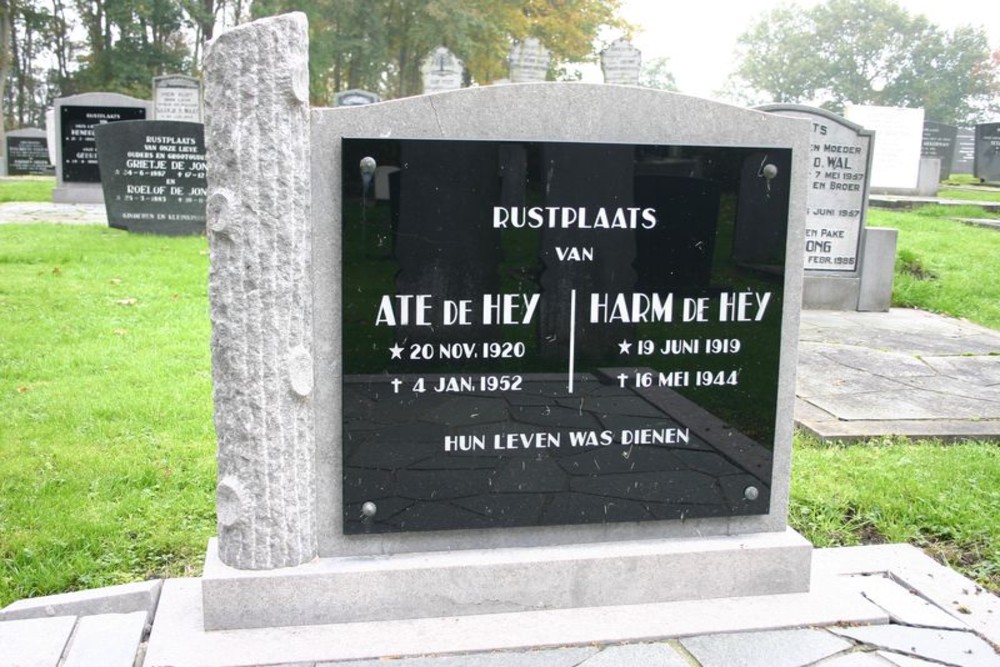 Nederlandse Oorlogsgraven Algemene Begraafplaats Sintjohannesga