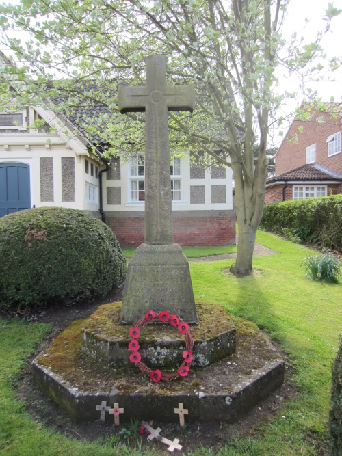 Oorlogsmonument Crathorne #2