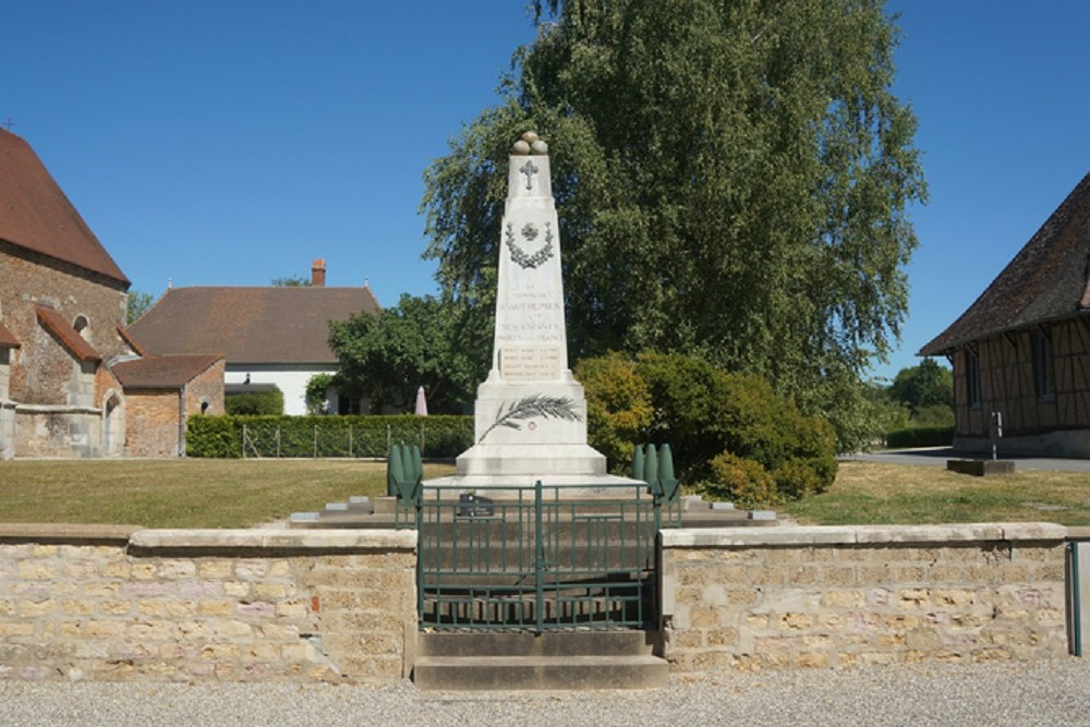 Oorlogsmonument Authumes