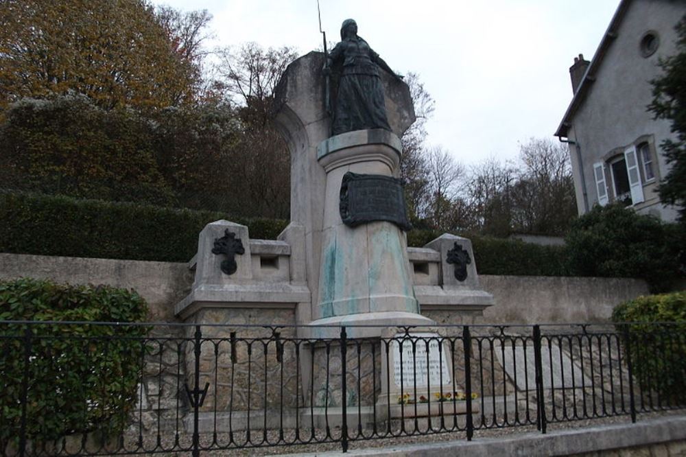 Memorial 22 January 1871 & War Memorial Fontenoy-sur-Moselle