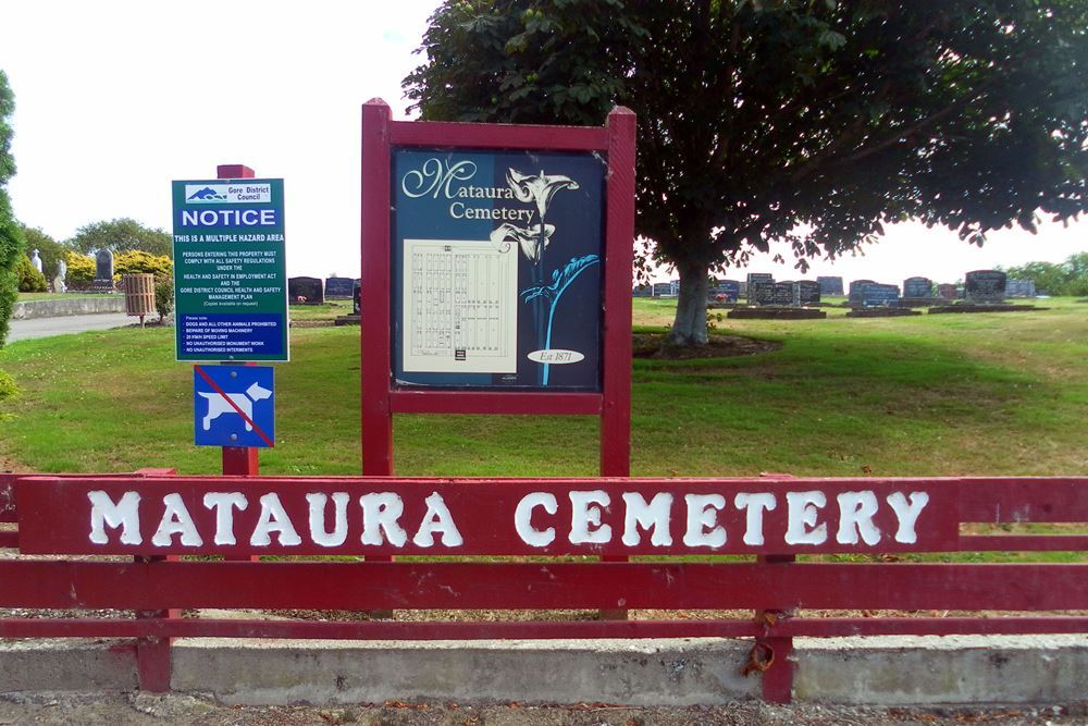 Oorlogsgraven van het Gemenebest Mataura Cemetery
