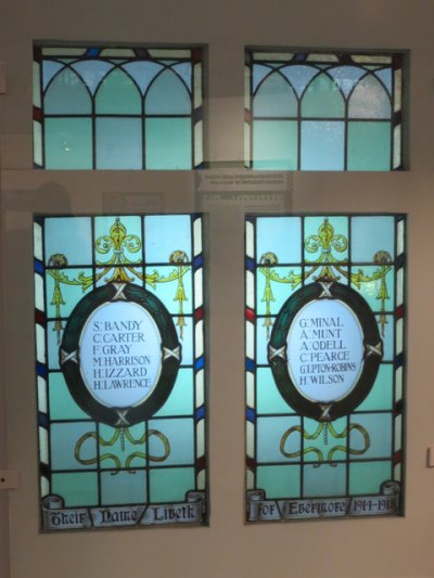 War Memorial Window Folly Methodist Chapel