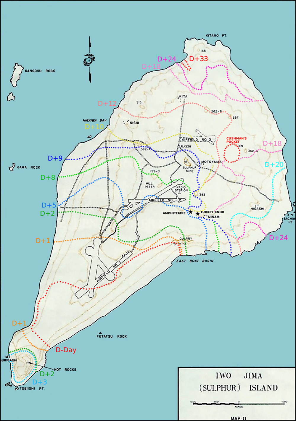 Iwo Jima - Kitano Point