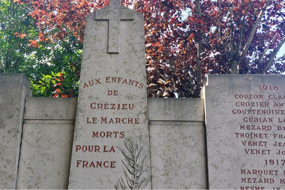 War Memorial Grzieu-le-March #3