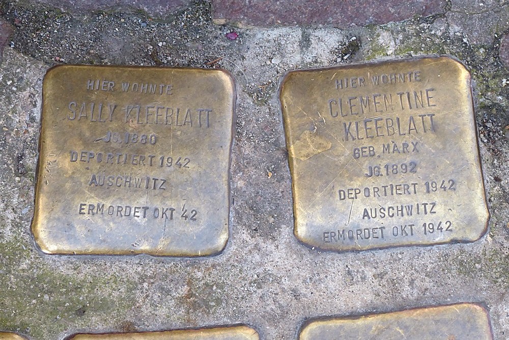 Stolpersteine Aschaffenburger Strasse 7 #3