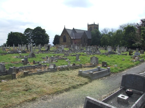 Commonwealth War Graves St Werburgh Churchyard