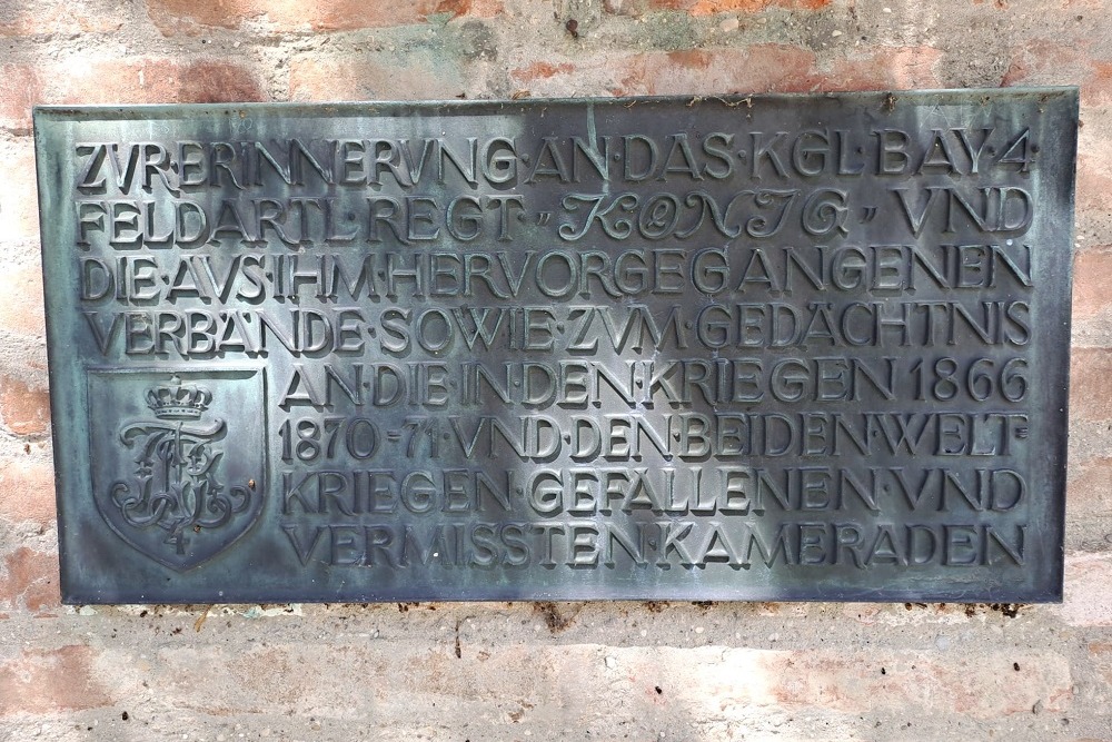 Memorial Field Artillery Regiment Knig Augsburg #3