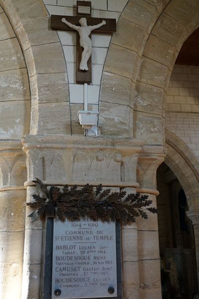 War Memorial Saint-tienne-au-Temple