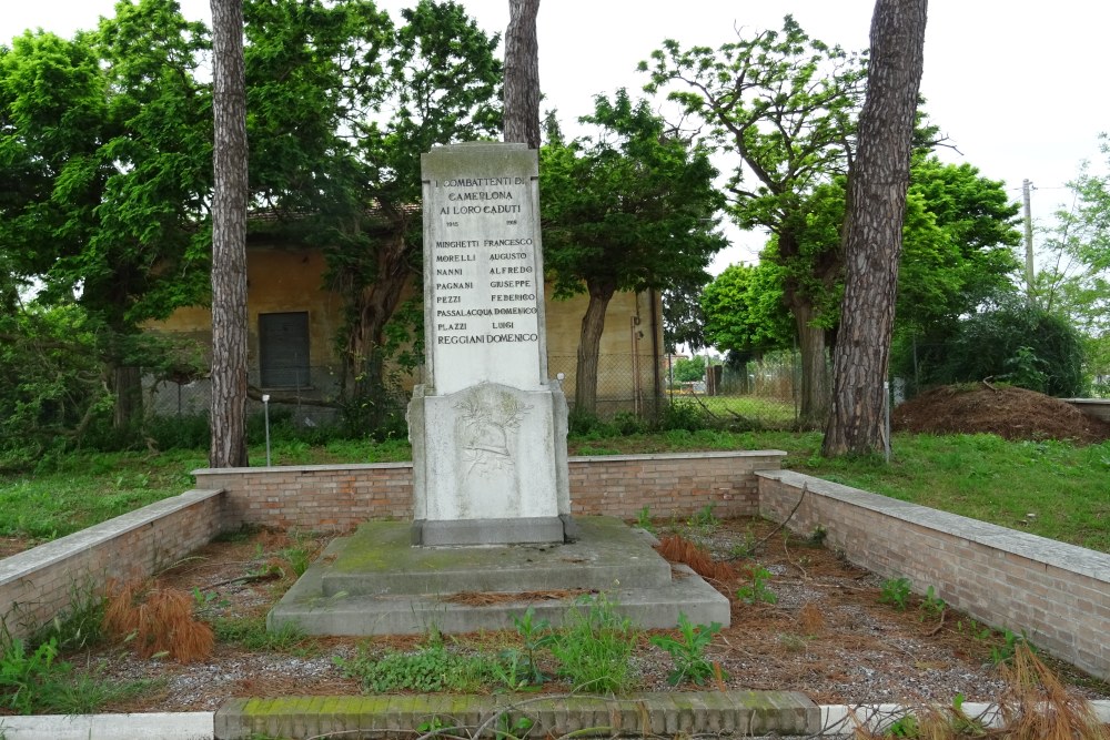 Italian Military Cemetery and War Memorial Camerlona #3