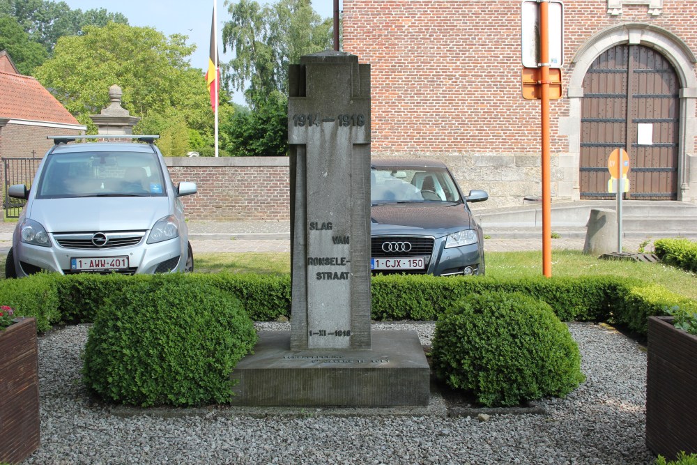 Memorial Battle of Ronselestraat