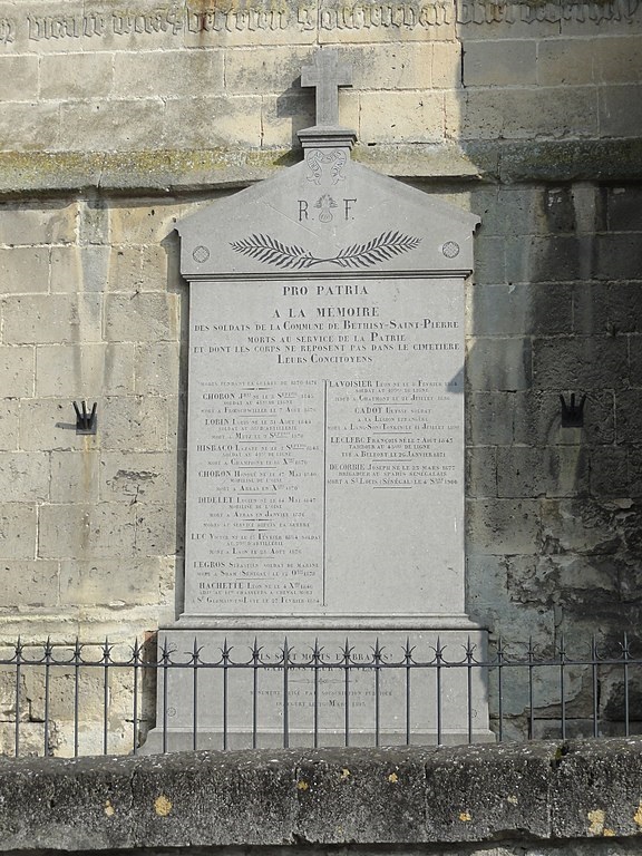 19th Century Wars Memorial Bthisy-Saint-Pierre