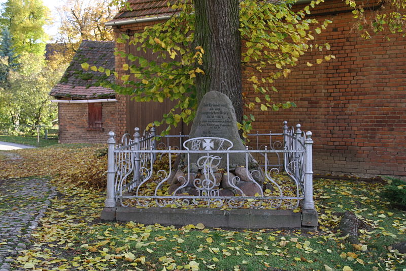 Franco-Prussian War Memorial Tultewitz