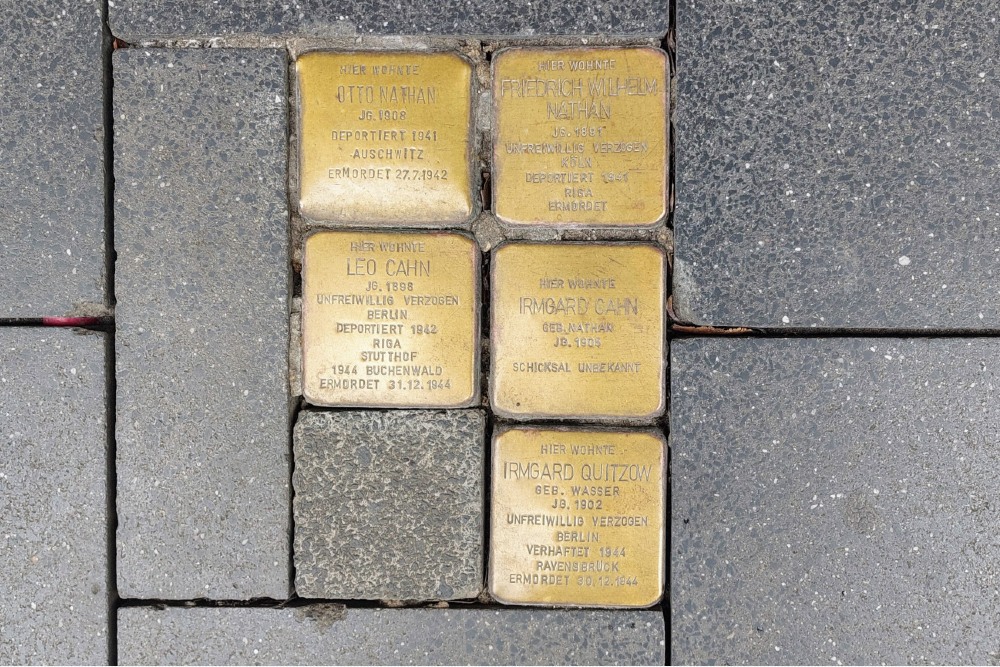 Stolperstein Engerserstrae 13