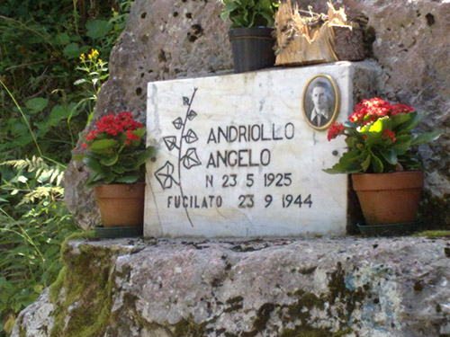 Memorial Stone Andriollo Angelo
