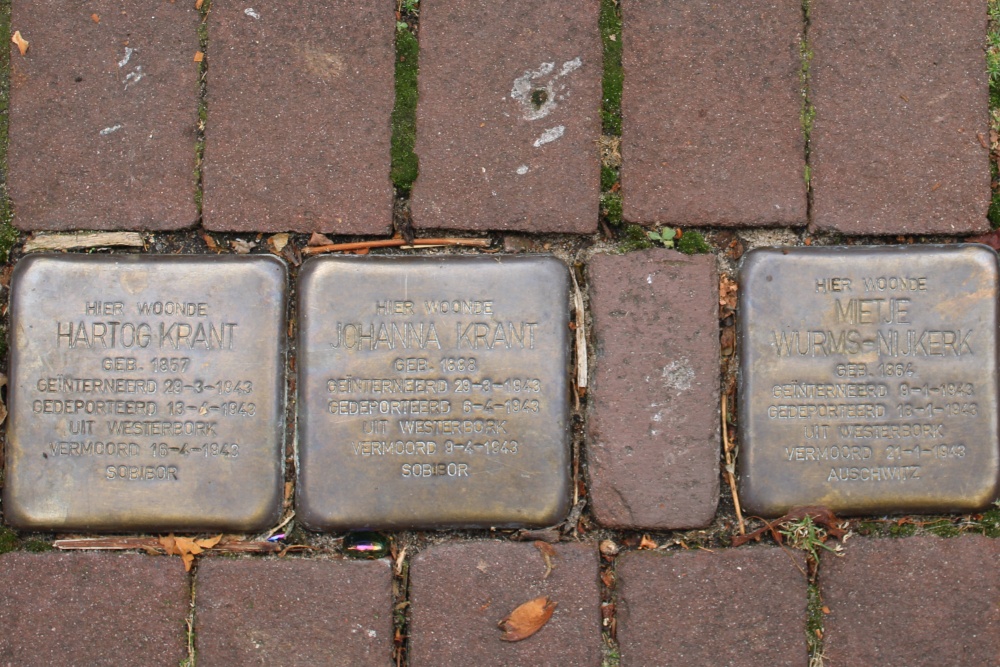 Stolpersteine Nieuwe Amstelstraat 16 #1