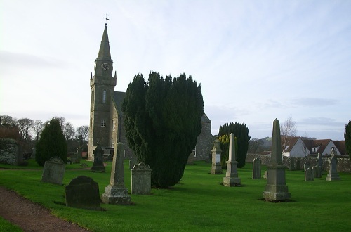 Oorlogsgraf van het Gemenebest Ceres Parish Churchyard