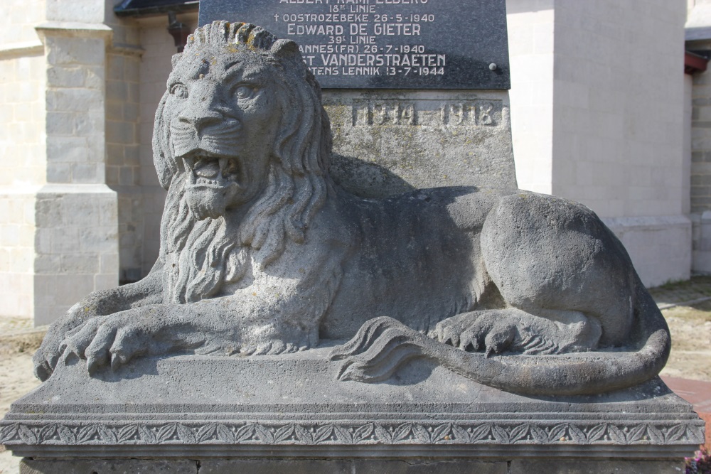 Oorlogsmonument Sint-Martens-Lennik #3