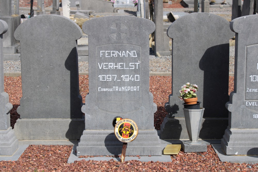 Belgian War Grave Grand-Rosire