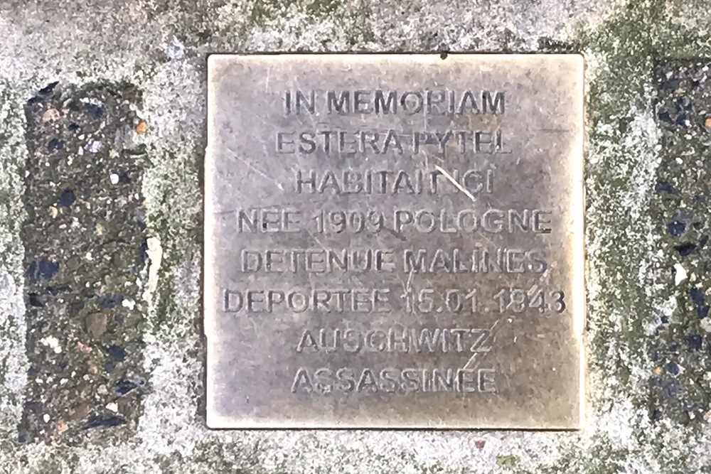 Stolpersteine Hoogstraat 188 #5