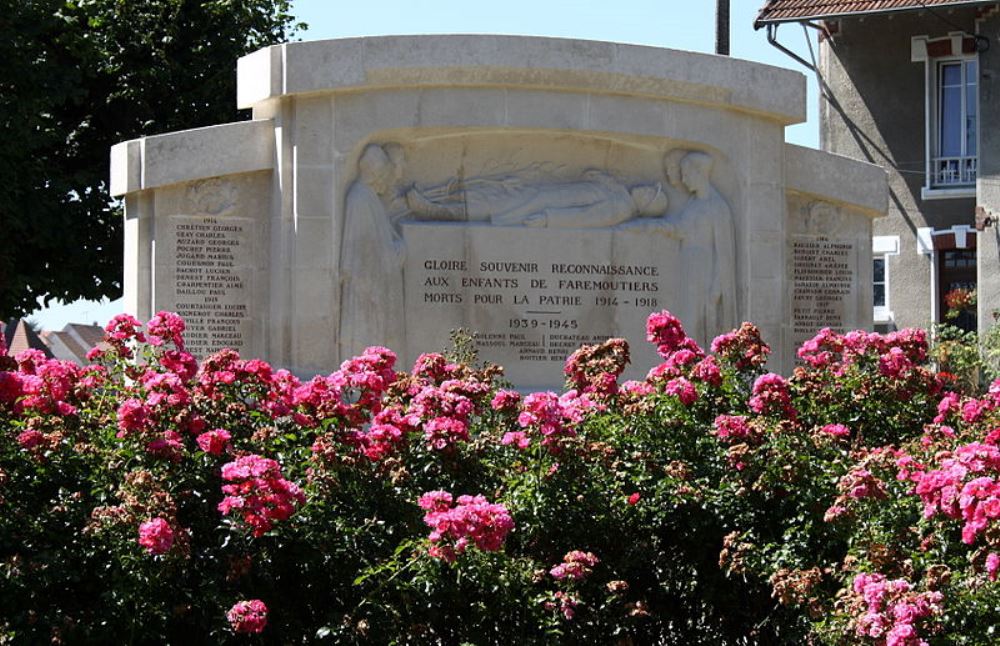 Oorlogsmonument Faremoutiers #1