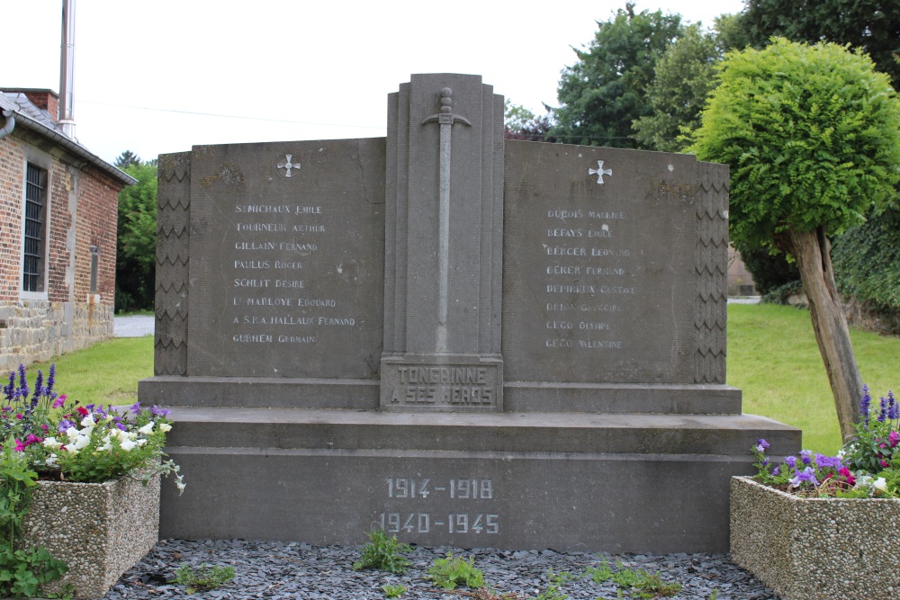 Oorlogsmonument Tongrinne	 #2