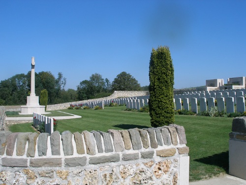 Commonwealth War Cemetery Bouilly Cross Roads