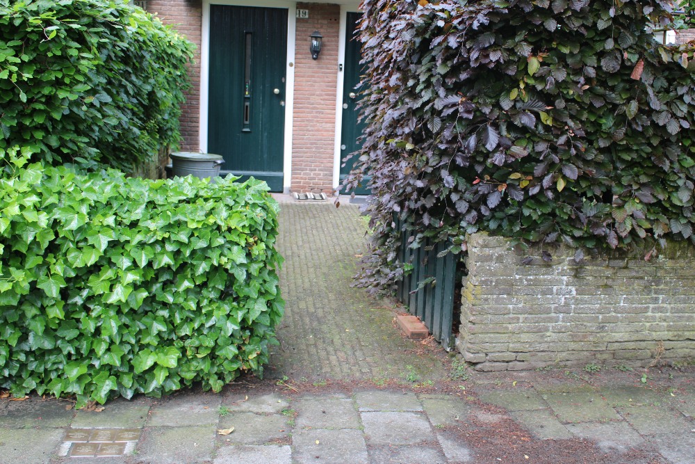 Stolpersteine Bethaniestraat 19 #5