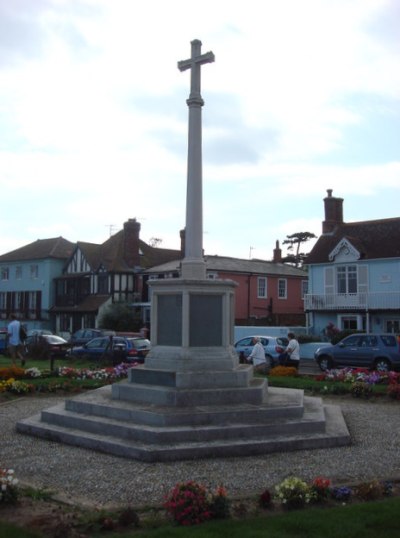 War Memorial Aldeburgh