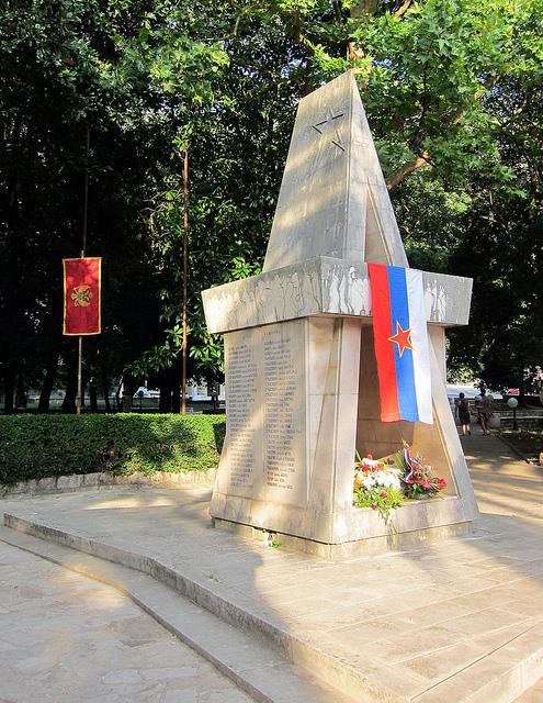 Monument Omgekomen Partizanen Risan