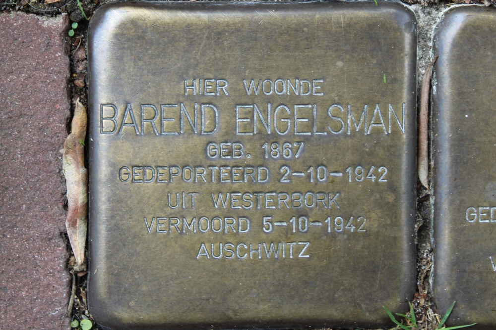 Stolpersteine Nieuwe Amstelstraat 22 #2