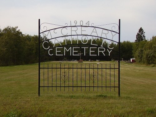 Commonwealth War Graves McCreary Roman Catholic Cemetery