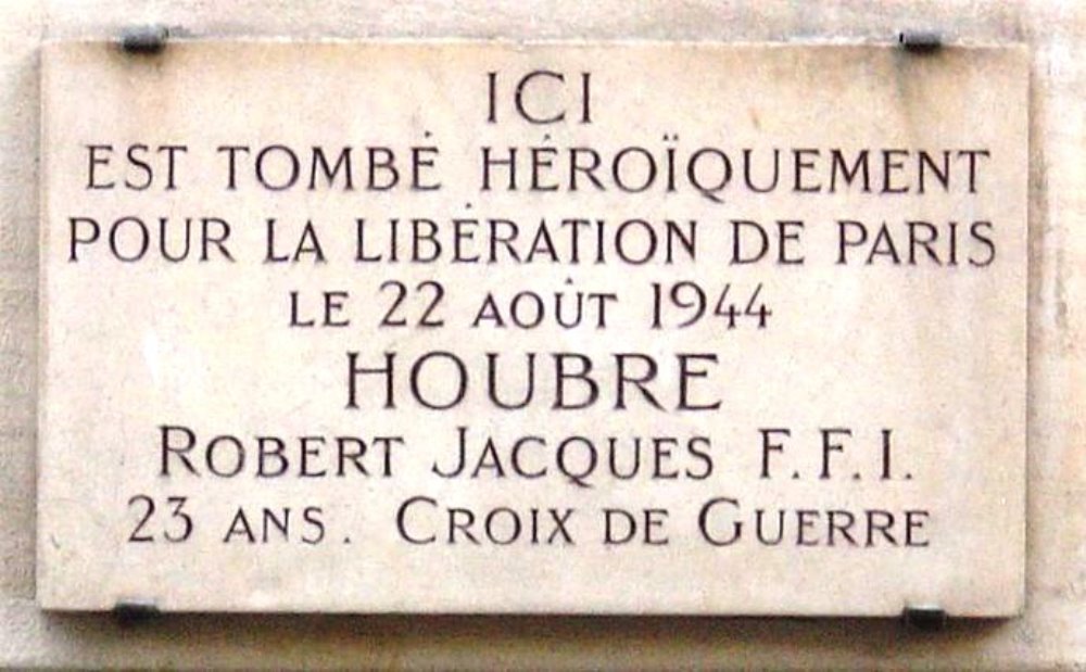 Gedenkteken Robert Jacques Houbr