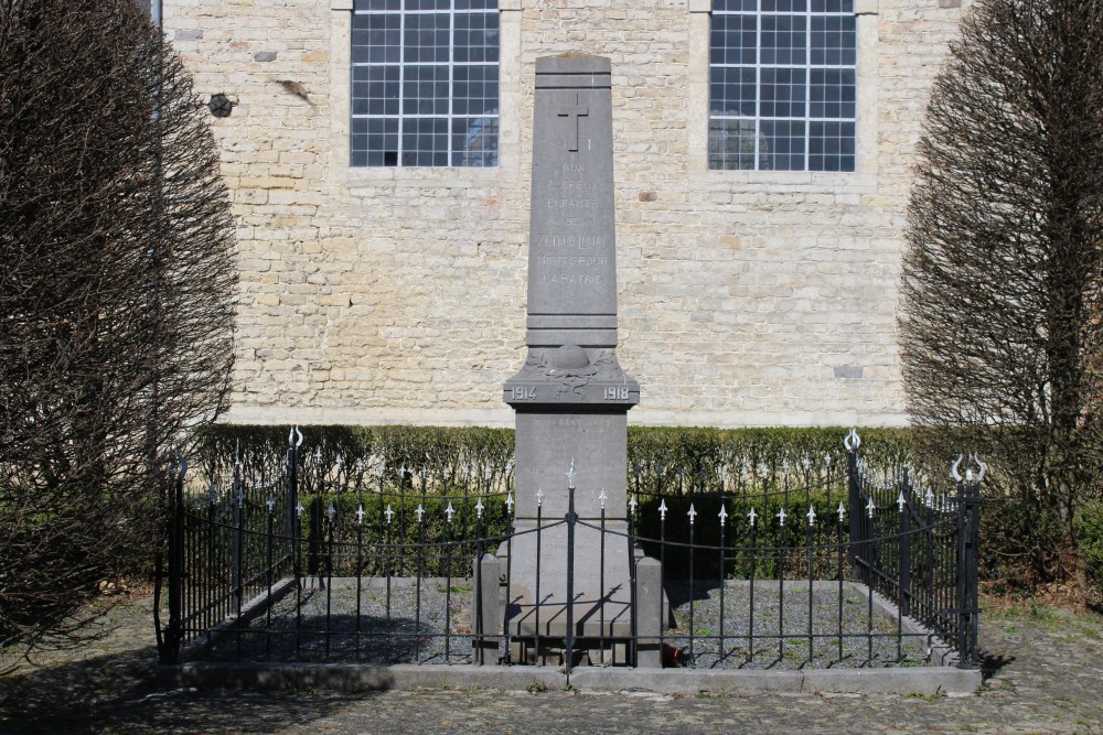 War Memorial Ztrud-Lumay