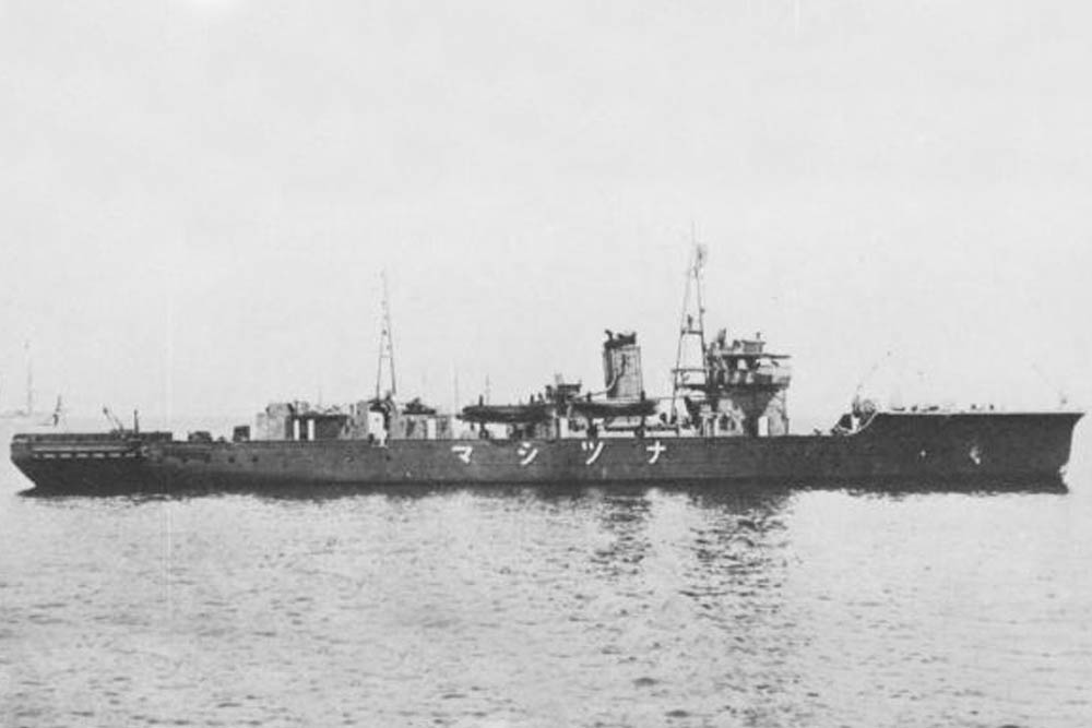 Shipwreck HIJMS Natsushima