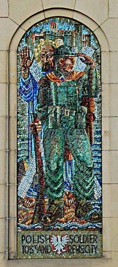 Mosaic Polish Forces St Andrews