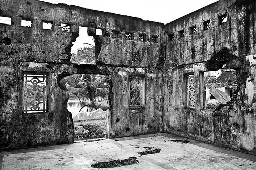 Ruins Catholic Church Phong An