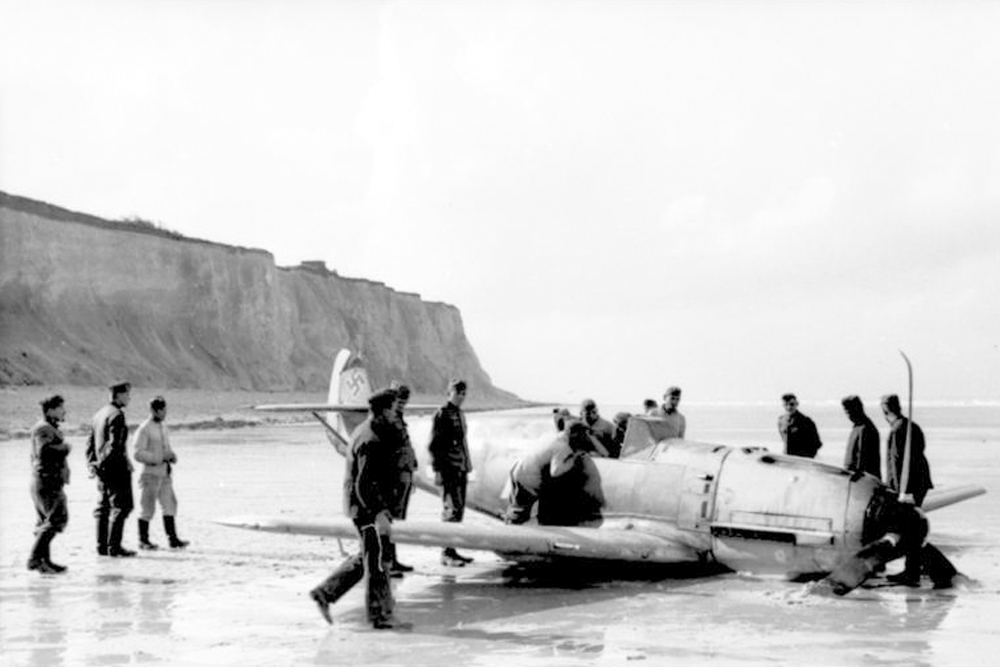 Crashlocatie Bf 109 E-7 W.Nr. 4091