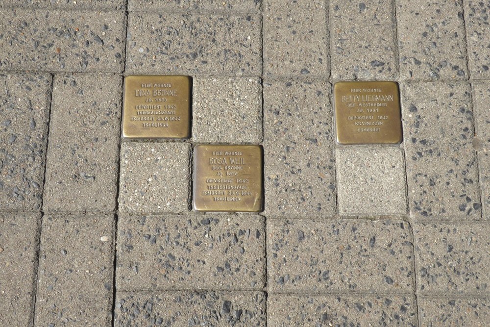 Stolpersteine Goldbacher Strae 3 #1