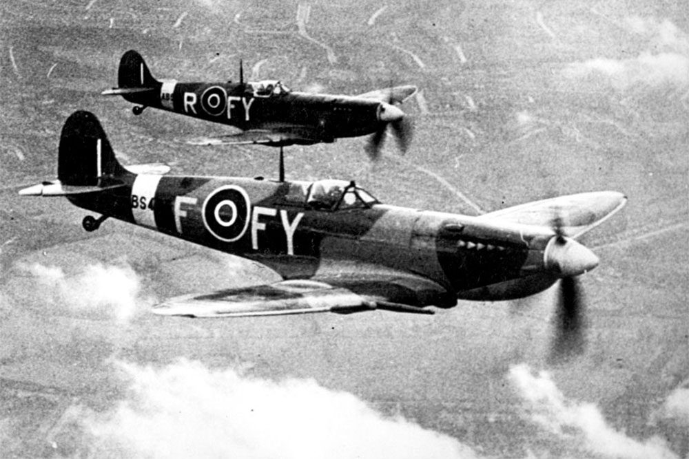 Crashlocatie Spitfire F.IX BS438 UZ-N