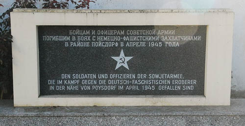 Sovjet Oorlogsgraven Poysdorf
