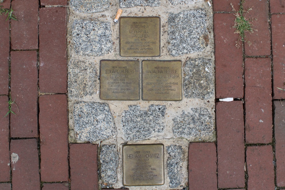 Stolpersteine Walderstraat 12 #1