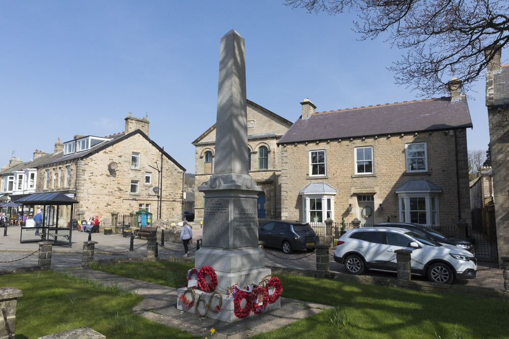 War Memorial Middleton-in-Teesdale