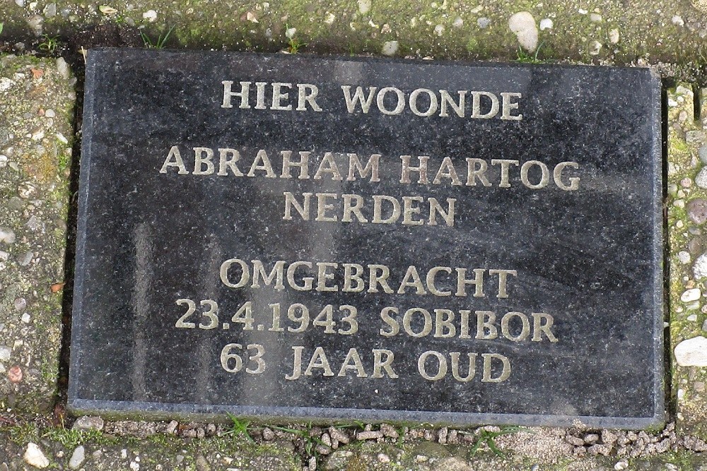 Remembrance Stone Badhuisweg 28