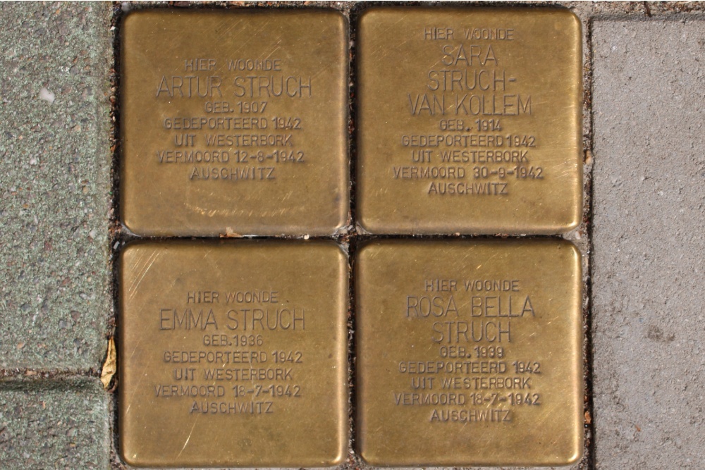 Stolpersteine Vrolikstraat 299 #1