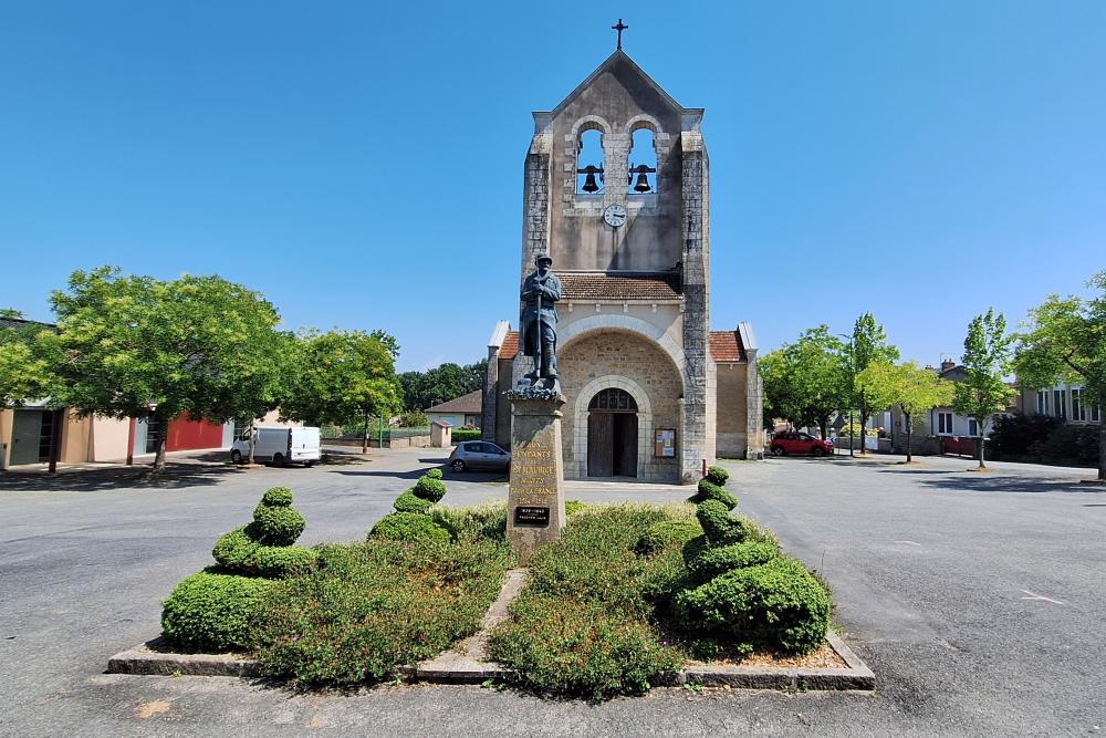 Oorlogsmonument Saint-Maurice-les-Brousses #1