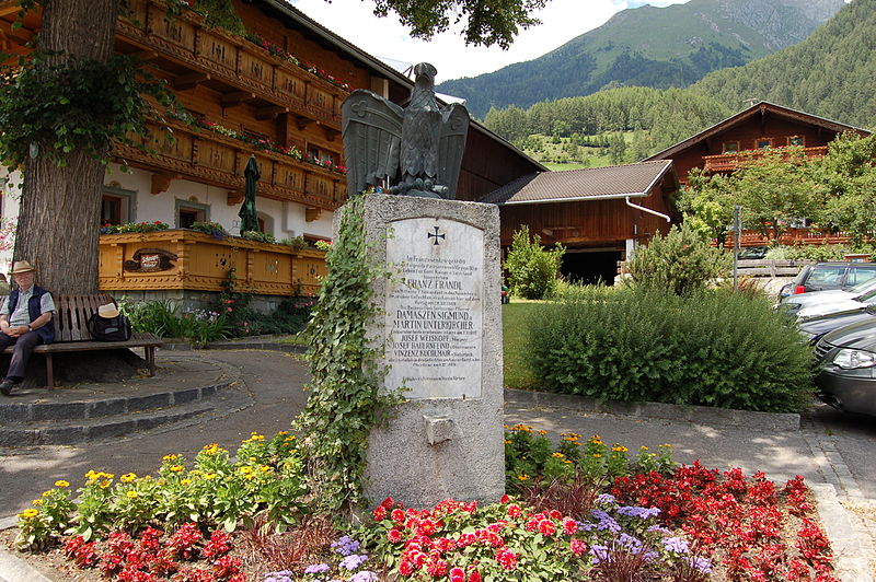 Monument Tiroolse Vrijheidsstrijders Virgen