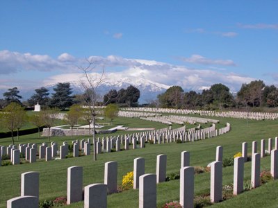 Commonwealth War Cemetery Sangro River