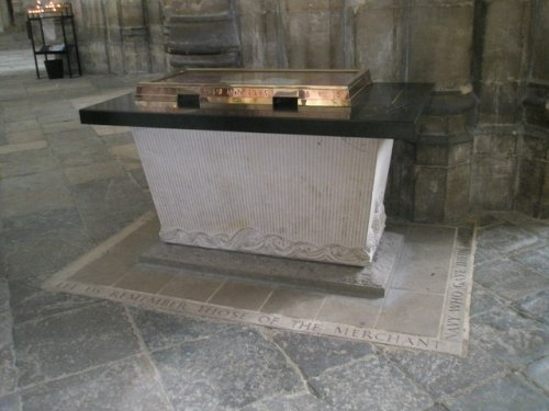 Monument Koopvaardij Winchester Cathedral
